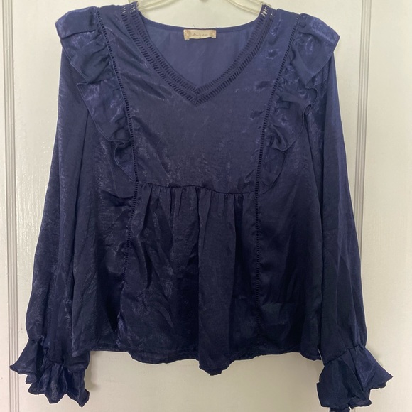 Altar’d State Ruffle Blouse - Picture 3 of 6